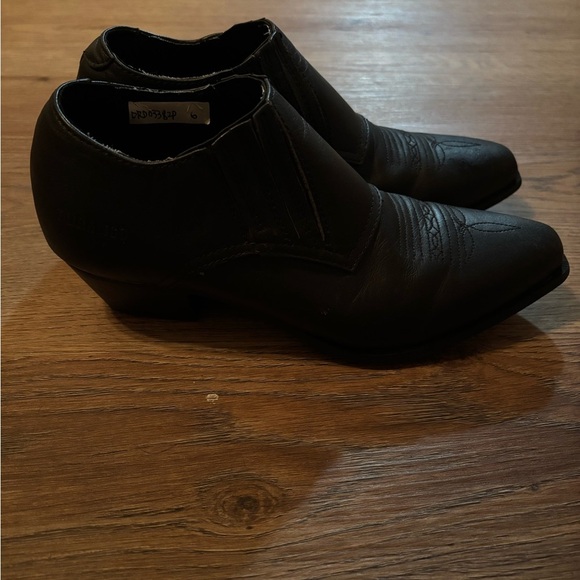 Durango Black Ankle Boots - Picture 2 of 7